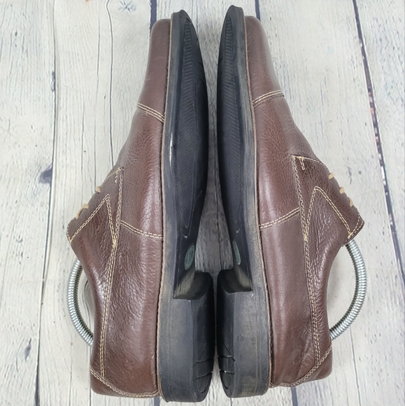 SANDRO | 9103 leather laceup split cap toe derby loafer shoes - Picture 2 of 11